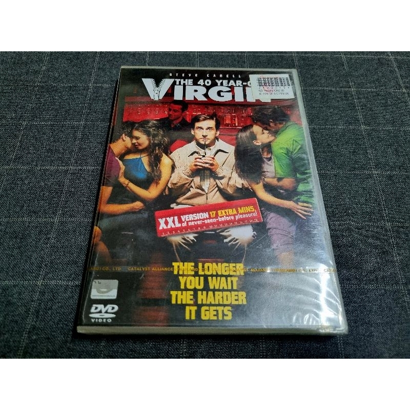 DVD ภาพยนตร์คอมเมดี้โรแมนติกสุดฮา "The 40-Year-Old Virgin / 40 ปี โอ้ว! ยังจิ้น" (2005)