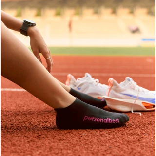 PERSONALBEST PERFORMANCE SOCK NO SHOW ถุงเท้าข้อสั้น สำหรับวิ่ง ออกกำลังกาย กระชับเท้า ไร้รอยต่อลดการระคายเคือง ระบายดี