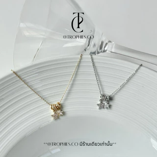 TROPHIES.CO - Twinkle Garden necklace ‘TROPHIES.CO'S SIGNATURE’ (gold/silver/rosegold) สร้อยคอดาว สร้อยคอจี้ดาว
