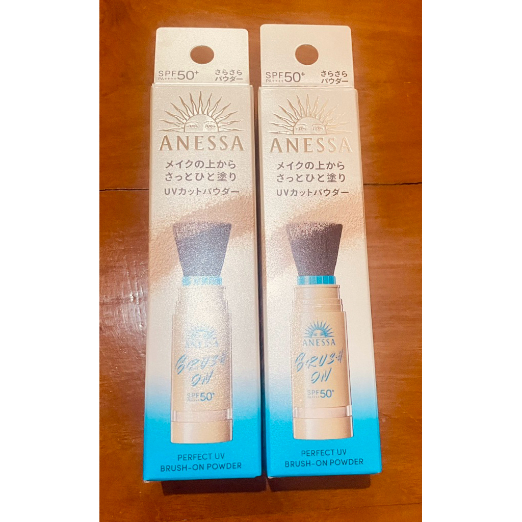 แป้งกันแดดแบบแท่งบรัชออน Anessa Perfect UV Brush-On Powder SPF 50+ PA++++ (3g) พร้อมส่ง