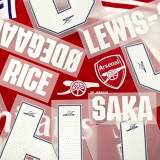 2024-26 Arsenal Home Cup Official Name Sets