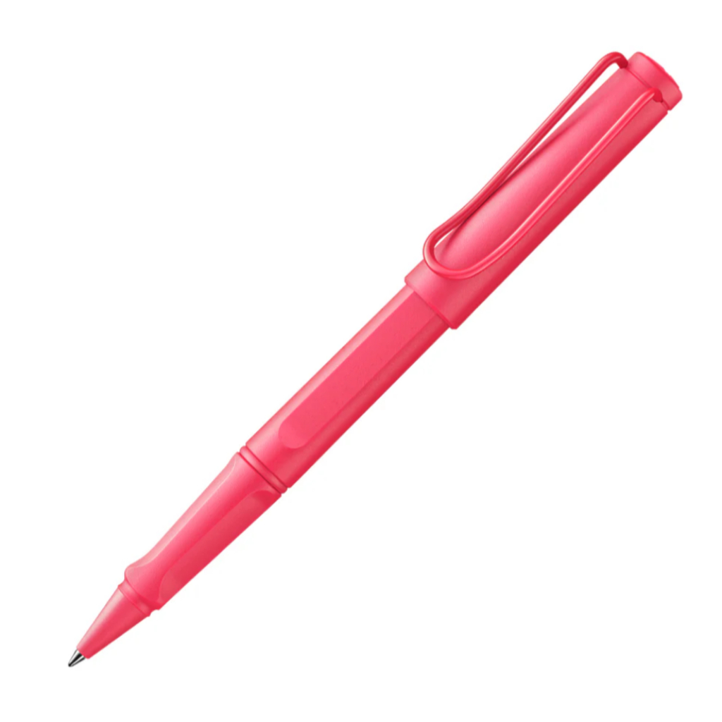 LAMY Safari Rollerball Pen Sunset 2025 Limited Edition (ปากกาลามี่ ด้าม-คลิปสีชมพูอมส้ม ผิวด้าน)