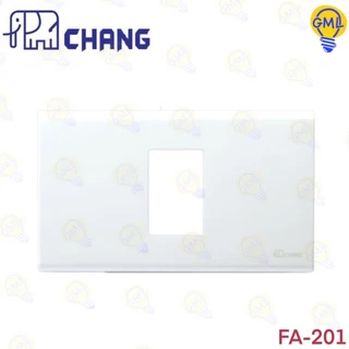 Chang หน้ากาก 1 ช่อง 2 ช่อง 3 ช่อง 4 ช่อง 6 ช่อง สีขาว
