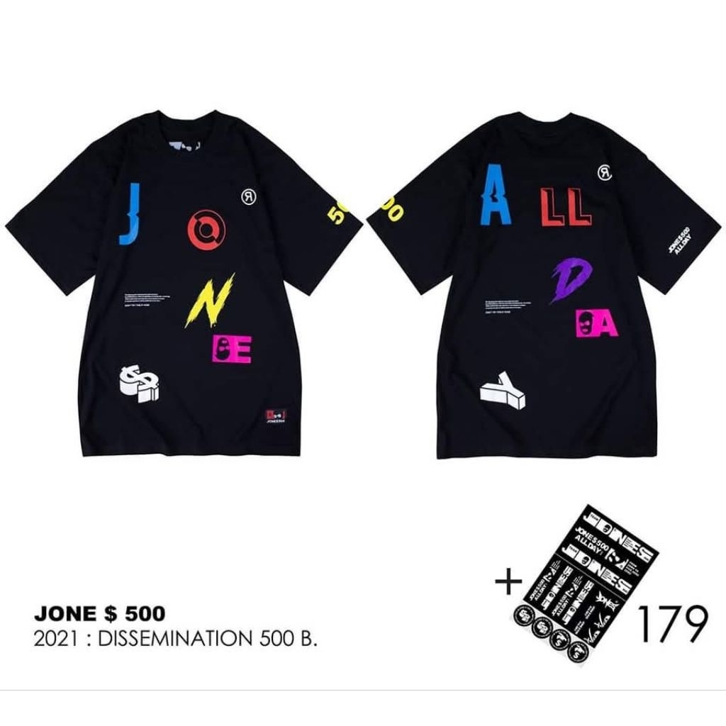 2021 เสื้อยืด Jone $ 500