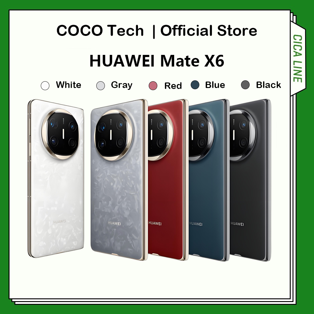 HUAWEI Mate X6 HarmonyOS 4.3 7.93 inch OLED 5110mAh Battery 66W SuperVooC + 50W wireless