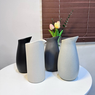 พร้อมส่ง‼️ แจกันทรงเหยือกเซรามิค แจกันตกแต่งบ้าน