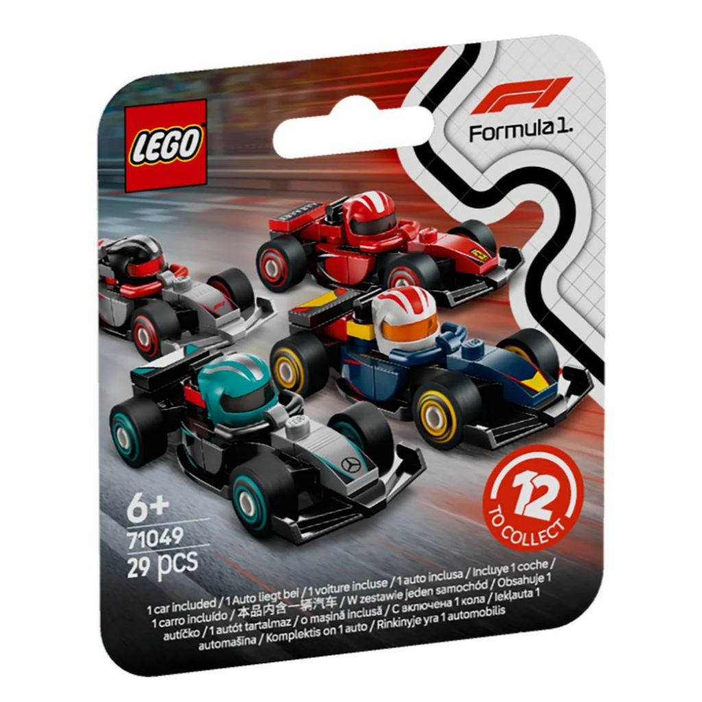 LEGO® Minifigures F1 Collectible Race Cars 71049