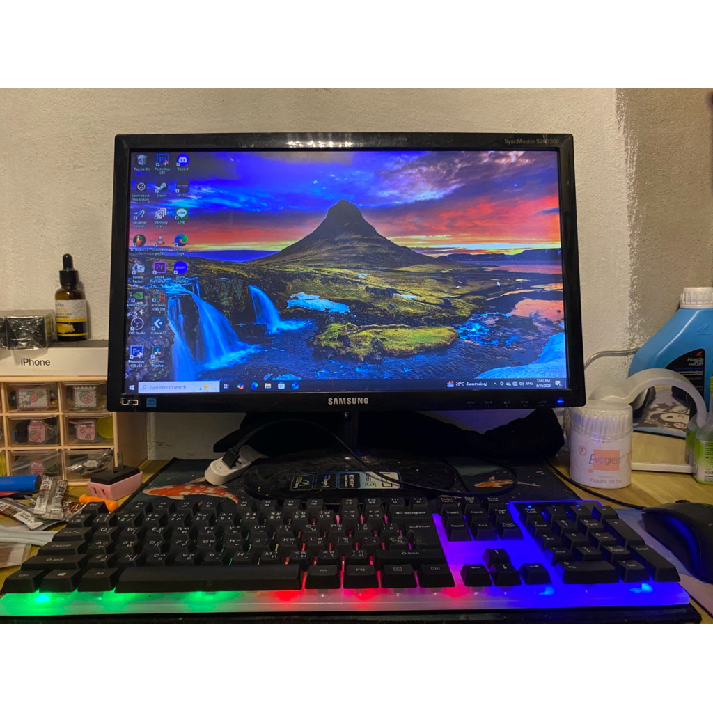 คอมประกอบ + หน้าจอ 24” intel Cpu i5 6400