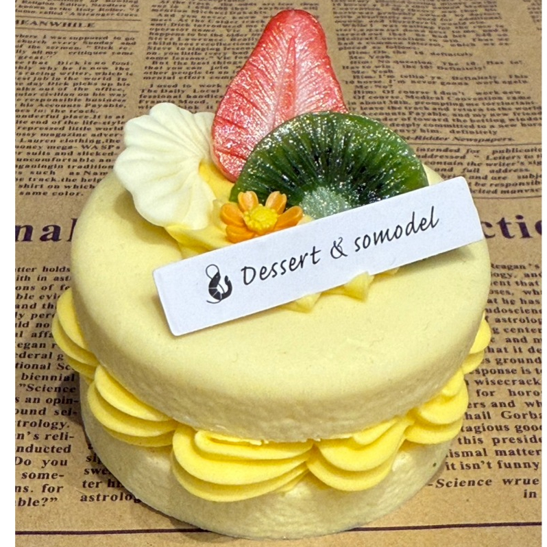 โมเดลขนมปัง เค้ก สำหรับตกแต่งร้านเบเกอรี่ ร้านกาแฟ สีสันสดใส พร๊อพถ่ายรูป - รูปที่ 6