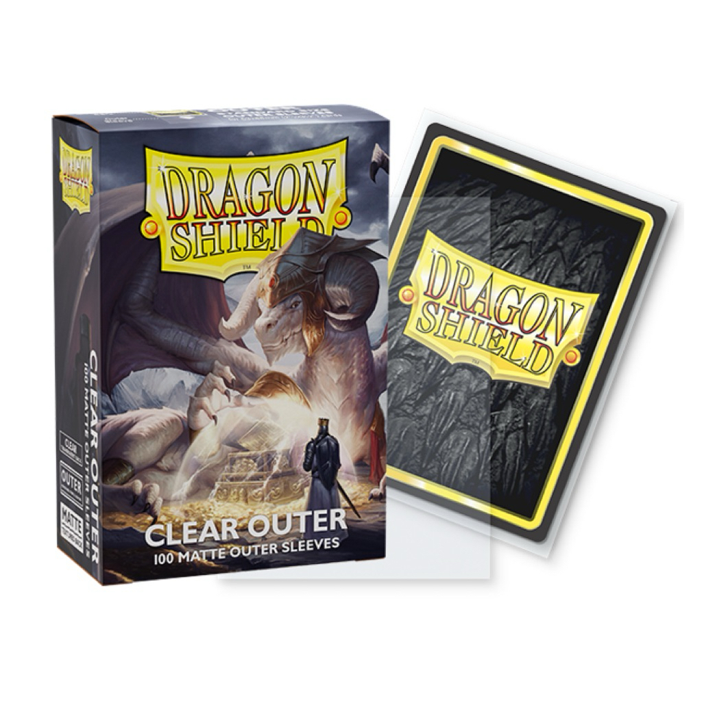 Dragon shield Outer Sleeves - Clear Matte Standard Size & Outer Sleeve Japanese Size ซองคลุมนอก
