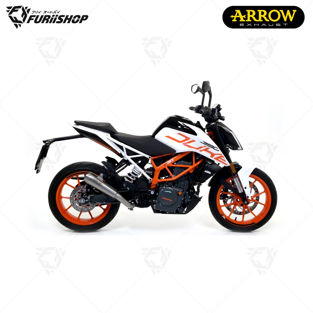 ท่อสูตร/ท่อแต่ง/ท่อไอเสีย Arrow MoTo GP Slip on : for KTM Duke 390/RC 390 17-19