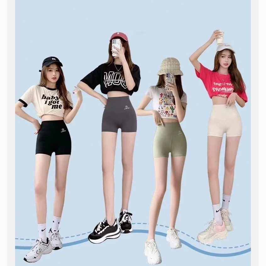 【COD】กางเกงเลกกิ้งขาสั้น แบบบาง ระบายอากาศได้ดี เหมาะกับการเล่นโยคะ เล่นกีฬา แฟชั่นฤดูร้อน สําหรับผู