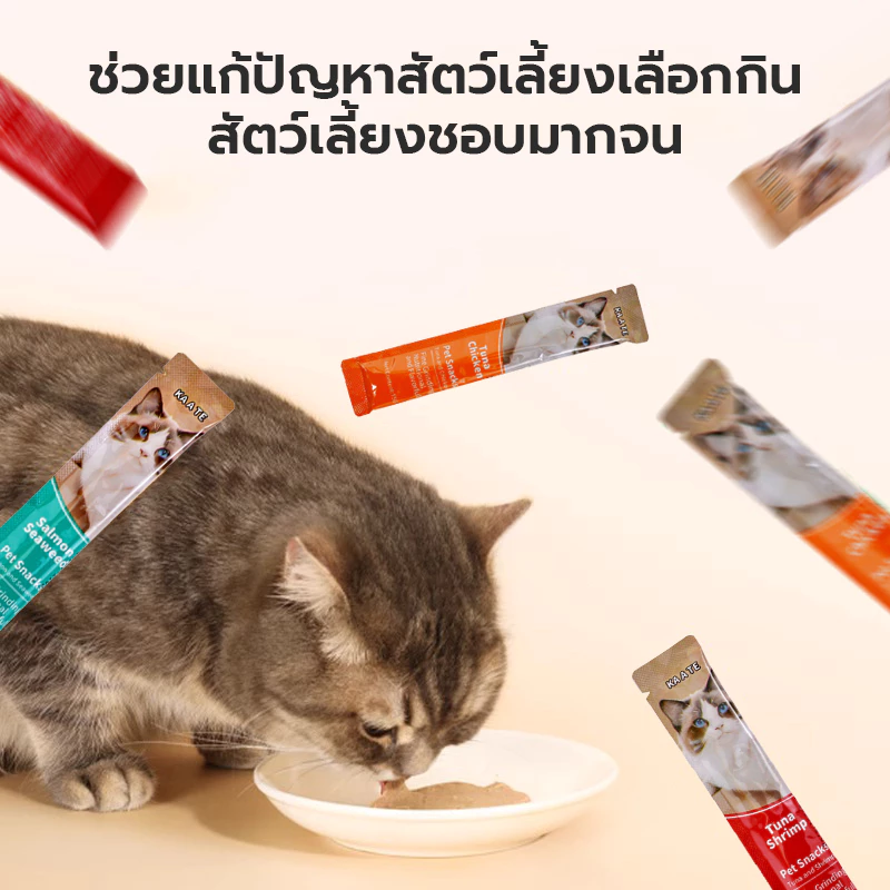 อาหารแมวเปียก ไก่ แซลมอน ปลาทูน่า thumbnail 8