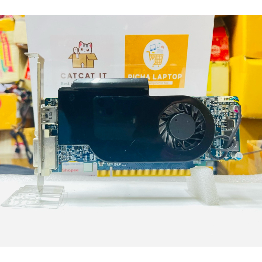 AMD Redeon HD6570 1G D3 HDMI DVI มือสอง หายากมากแรงกว่า GT210 82%(คลัง9)