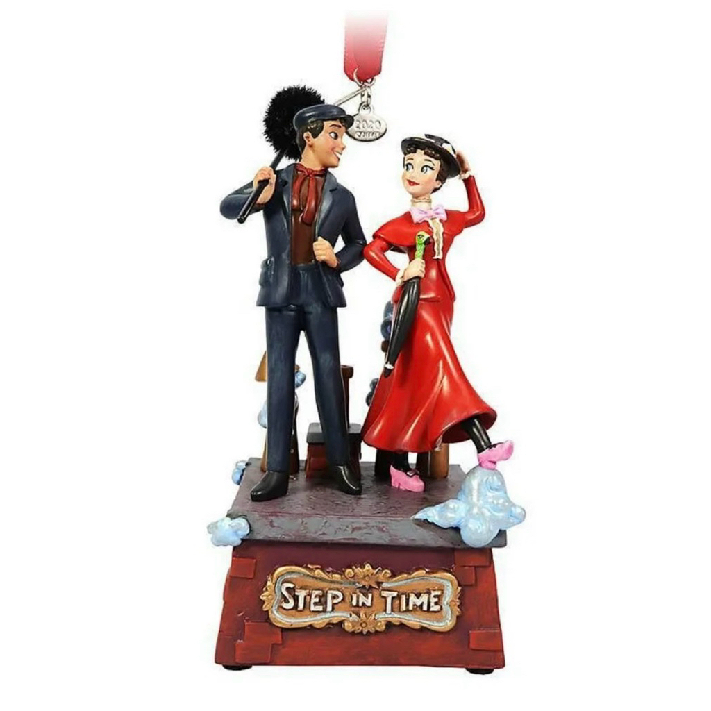 MARY POPPINS & BERT - STEP IN TIME 🎶- Sketchbook Disney ornament Musical 2020 💯 ของแท้จาก Disney Sto