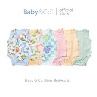 Baby and Co. Baby Bodysuit ชุดบอดี้สูทแขนกุด