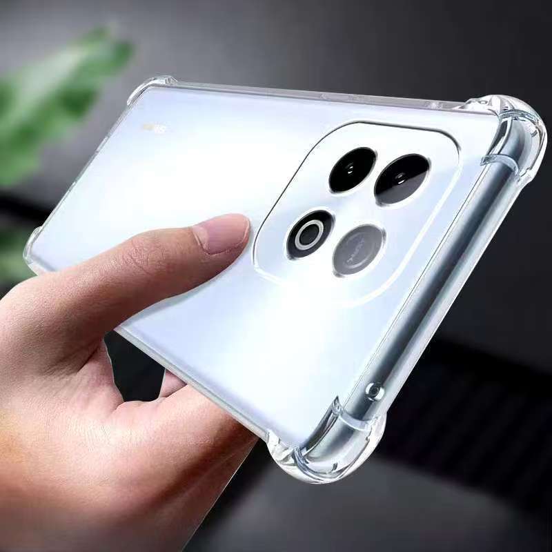 Vivo iQOO Neo 10/iQOO Neo10 Pro+เคสTPUใสกันกระแทกแบบคลุมกล้องVivo iQOO Z10 Turbo/Vivo iQOO Z10 Turbo