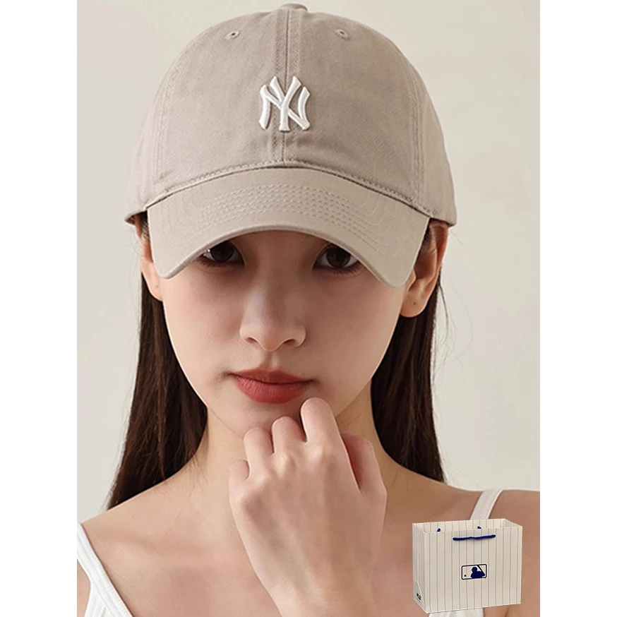 NY/LA MLB Ball Cap หมวกทรงบอล ยูนิเซ็กส์ หมวกแฟชั่นเกาหลี มาพร้อมถุงของขวัญ มีให้เลือกหลากหลายสี ของแท้CP66/CP77