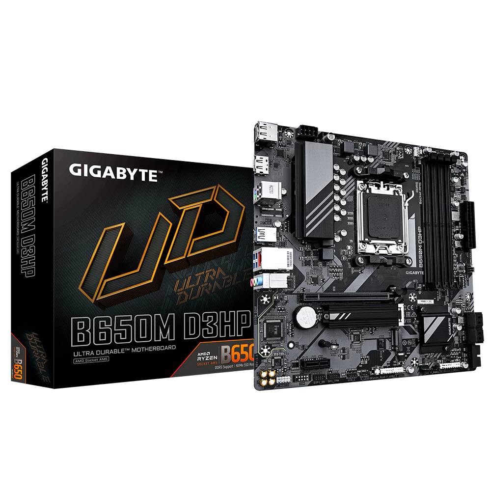 GIGABYTE MAINBOARD B650M D3HP เมนบอร์ด B650M D3HP-REV1.0