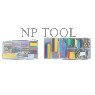 NP-164 ท่อหด คละสี จำนวน 164ชิ้น และ 328ชิ้น 5สี พร้อมกล่อง พร้อมส่ง ใช้งานง่าย (บรรจุกล่อง)