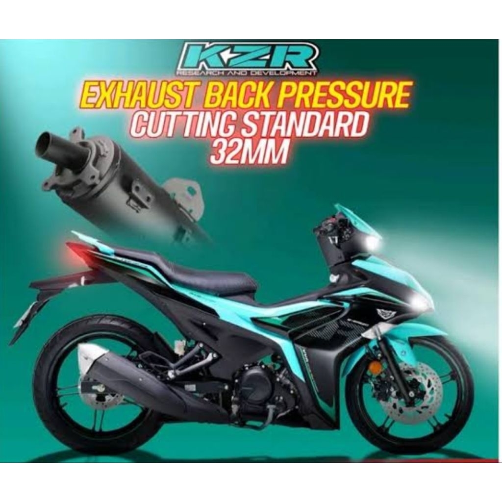 Exciter155 Y16R  ท่อผ่าเสียงเงียบ vva