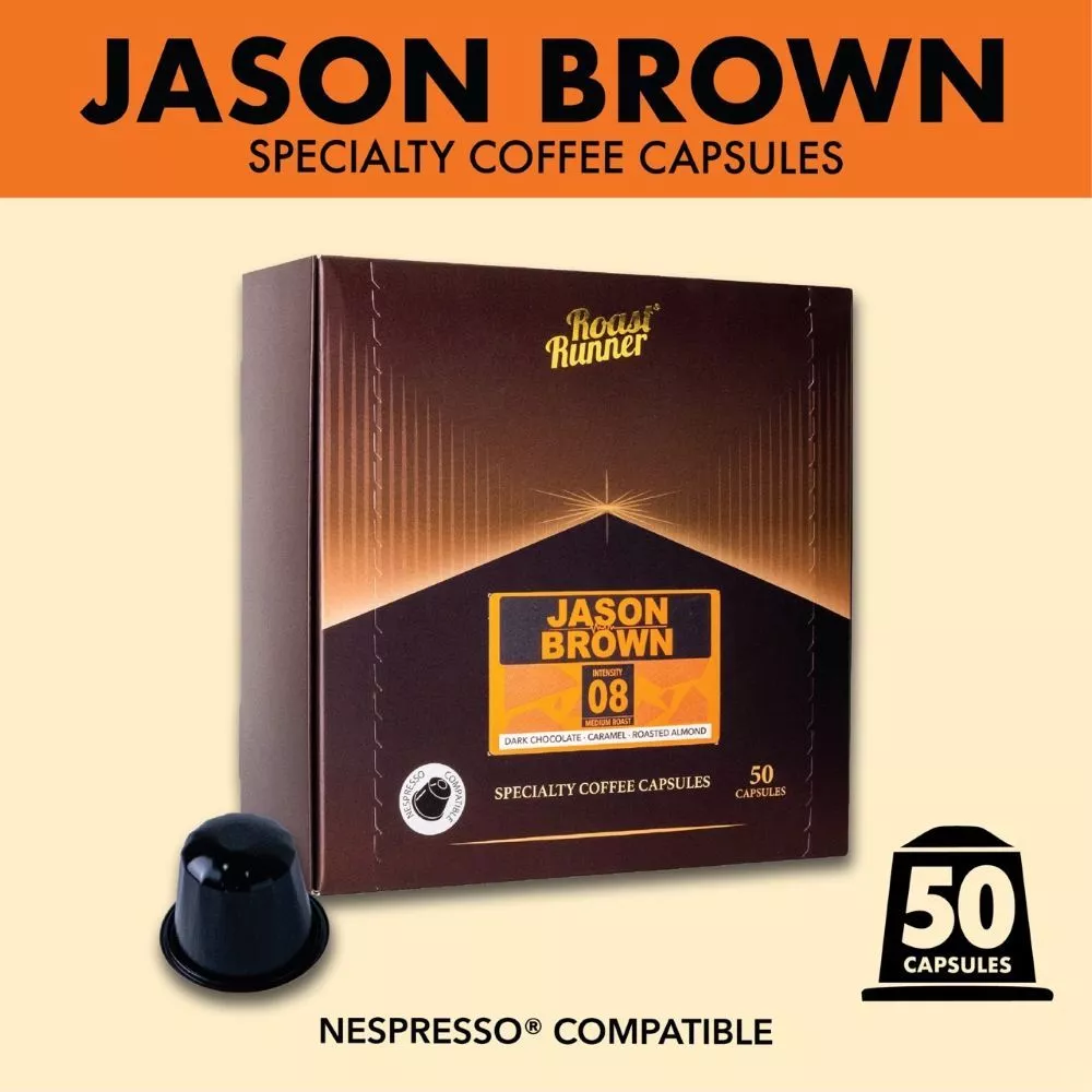 [ แพคใหญ่ ] กาแฟแคปซูล Jason Brown Specialty Coffee Capsules (Nespresso Compatible)