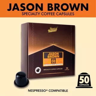 [ แพคใหญ่ ] กาแฟแคปซูล Jason Brown Specialty Coffee Capsules (Nespresso Compatible)