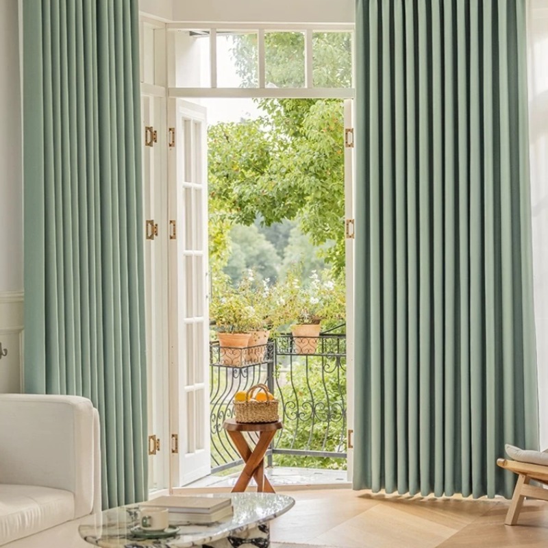 แนะนำ ผ้าม่าน ผ้าม่านตาไก่กันแสงกันแสง UV99% กันความร้อน ผ้าม่านทึบแสงผ้าม่านหน้าต่างสีพื้น ผ้าหนา 3 ชั้น ราคาพิเศษ มีเก็บเงินปลายทาง