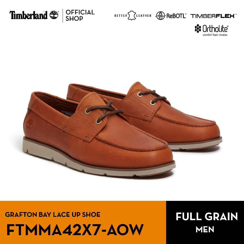 TIMBERLAND Men's GRAFTON BAY LACE UP SHOE รองเท้าผู้ชาย (FTMMA42X7-A0W)