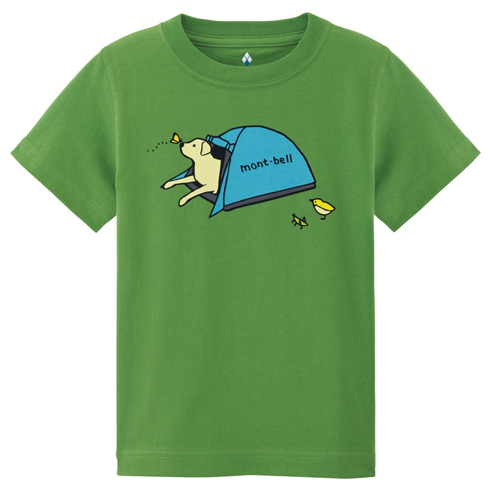 Montbell เสื้อคอตตอนเด็ก รุ่น 2104681 Cotton T Kid's Doggy Dome 100 - 130