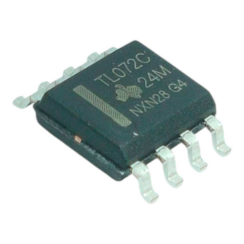 1ชิ้น ไอซี TL072C sop8 TL072 low noise JFET input power Amplifier