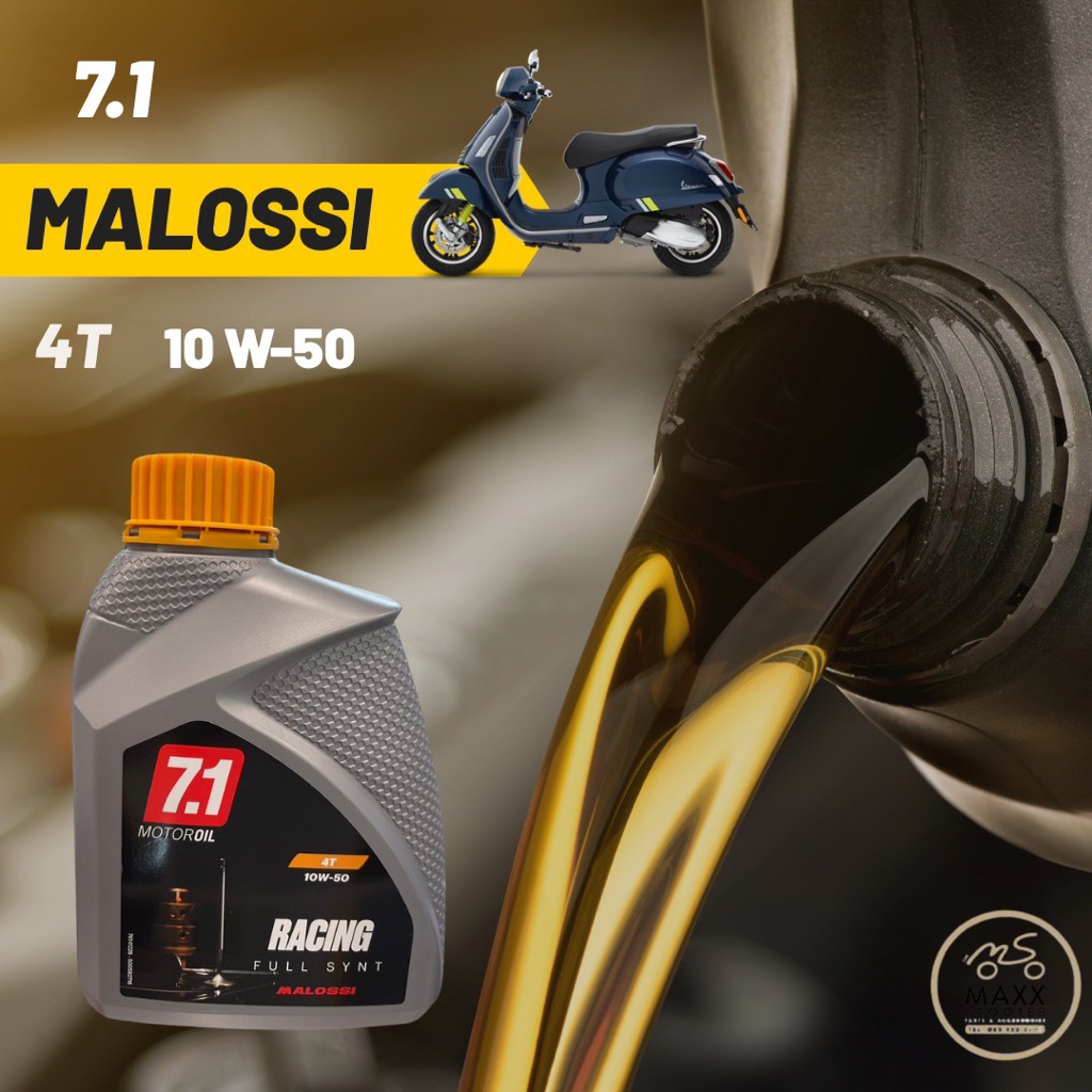 น้ำมันเครื่อง Malossi 4T oil raccing engine