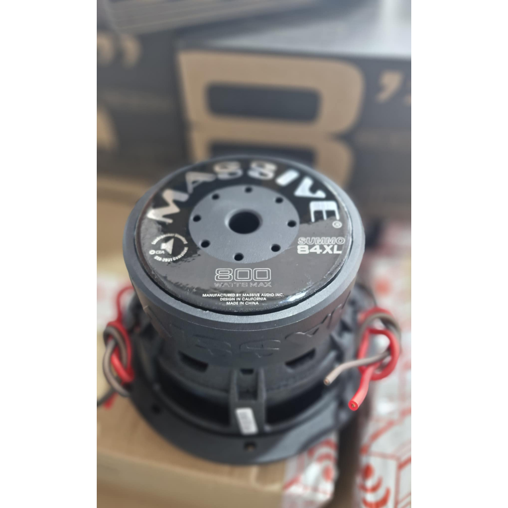 MASSIVE 8นิ้ว MASSIVE 8 นิ้วsubwoofer