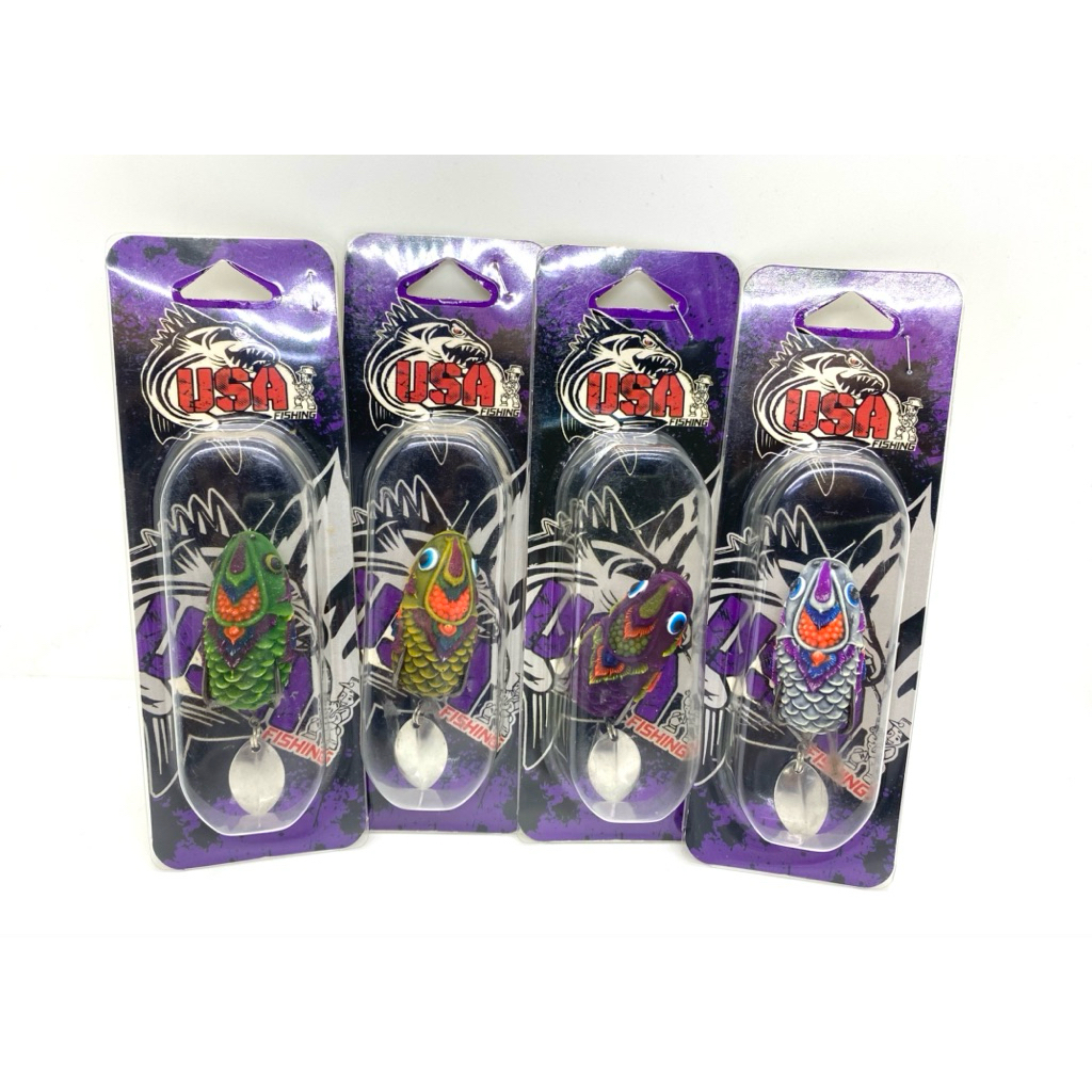 เหยื่อตกปลา เหยื่อปลอม กบยาง ช่อนยาง USA FISHING & BPO