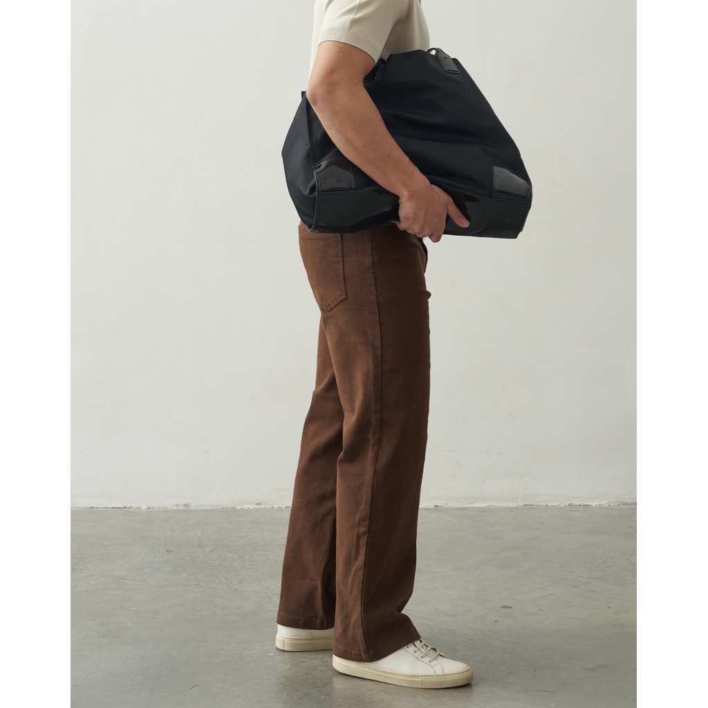 [Code20%ลดเพิ่ม] Slowshift – Dune Jean กางเกงยีนส์สีเอิร์ธโทน ทรงตรง ผ้า Twill ยืดเล็กน้อย เอวกลาง