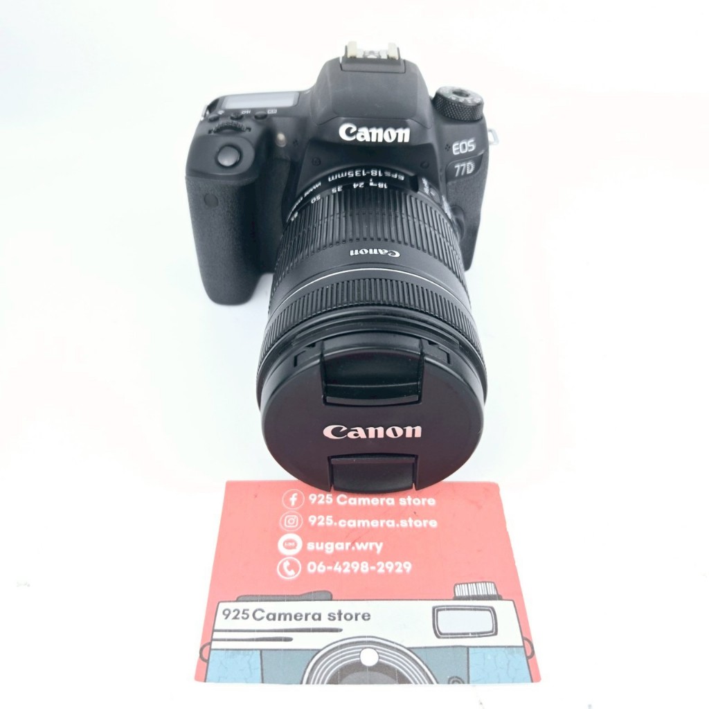 แคนนอน EOS 77D กล้อง DSLR 24.2MP Full HD WiFi NFC