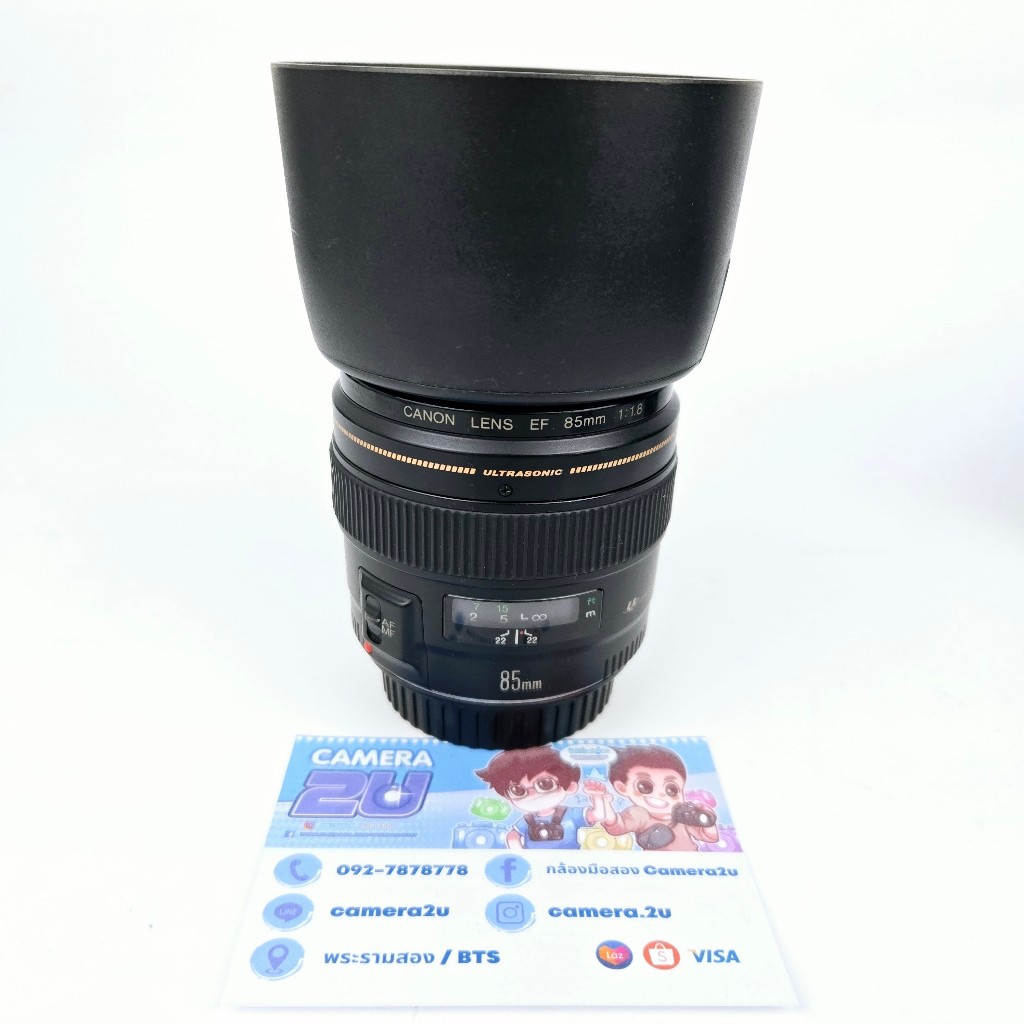 Canon EF 85mm f1.8 for DSLR  used