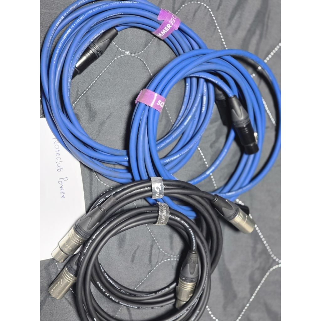 Sommer ,VL Line สายลำโพง สายไมค์ (XLR to XLR)