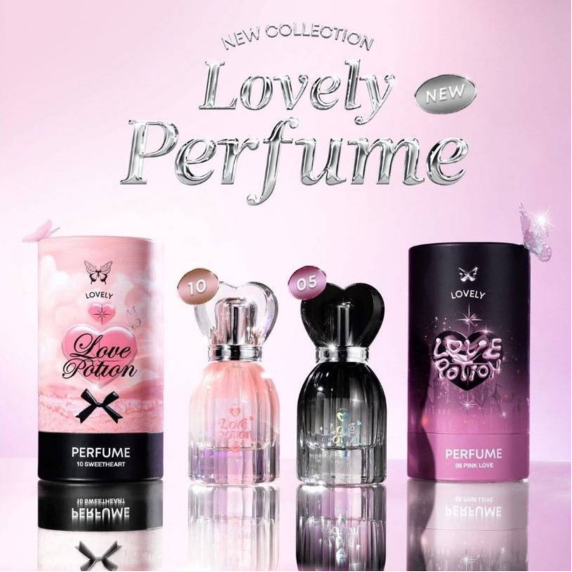 Love Potion Lovely Perfume 30 ml 𝗡𝗘𝗪! เซอร์ไพรส์สุดพิเศษจาก Love Potion น้ำหอมสุดน่ารัก กลิ่นหอมละมุ