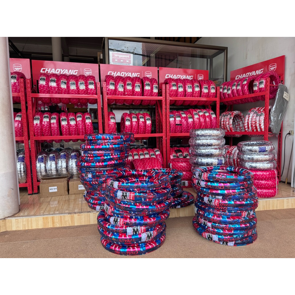 ยางนอกรถ ยามาฮ่า เอ็นแม็กซ์ 155  YAMAHA NMAX 155 ยางเฉาหยาง H-571 ยางหน้า 110/70-13 TL ยางหลัง 130/70-13 TL ราคา ถูกที่สุด ดีลบีเคเค แกลเลอรีภาพที่ 7