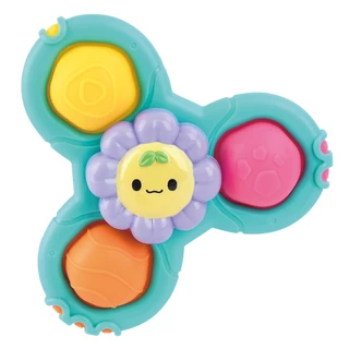 Playgotoys ของเล่นเสริมพัฒนาการ จุ๊บหมุนเจ้าดอกไม้(1481)