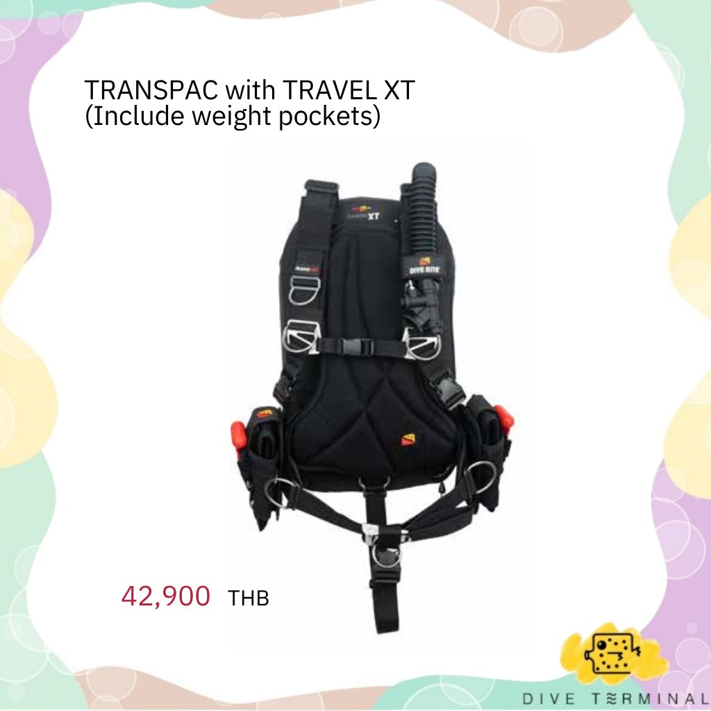 Dive Rite TransPac XT with Travel XT Wing 25lb