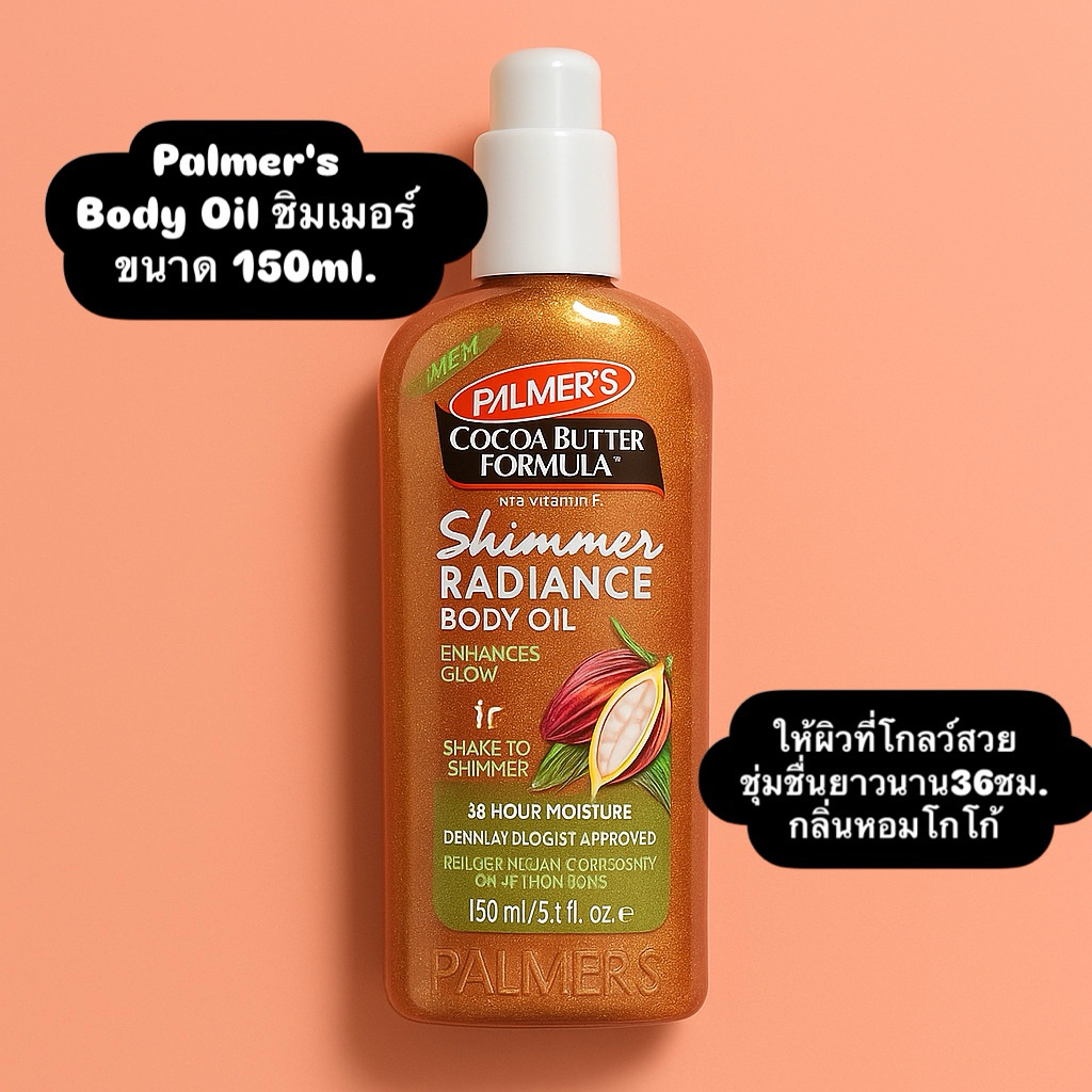 Palmer's Cocoa Butter Formula Shimmer Radiance Body Oil 150ml.