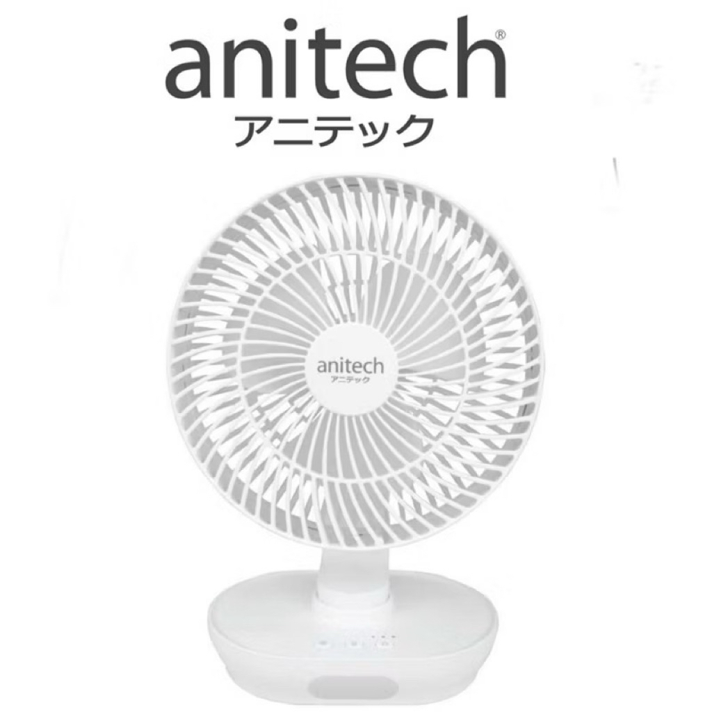 พัดลมชาร์จไฟ รุ่น SMF-09 ปรับระดับแรงลมได้ 3 ปรับส่าย ซ้าย-ขวาได้