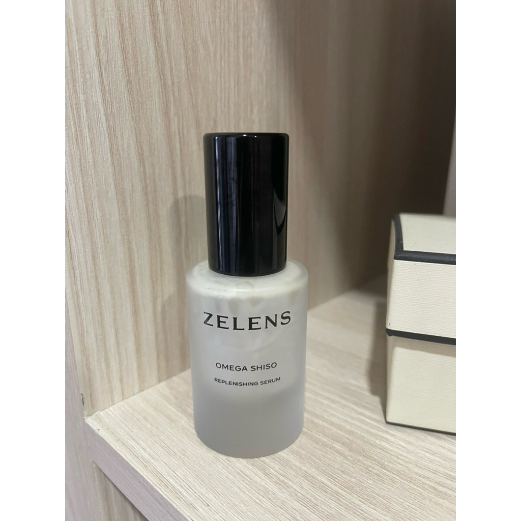 (Used) ขวดเปล่า Zelen 30 ml (Niche skincare จาก UK ราคา 5000กว่า) เอาตั้งโชว์สวยๆหรือใส่ skincare ขว