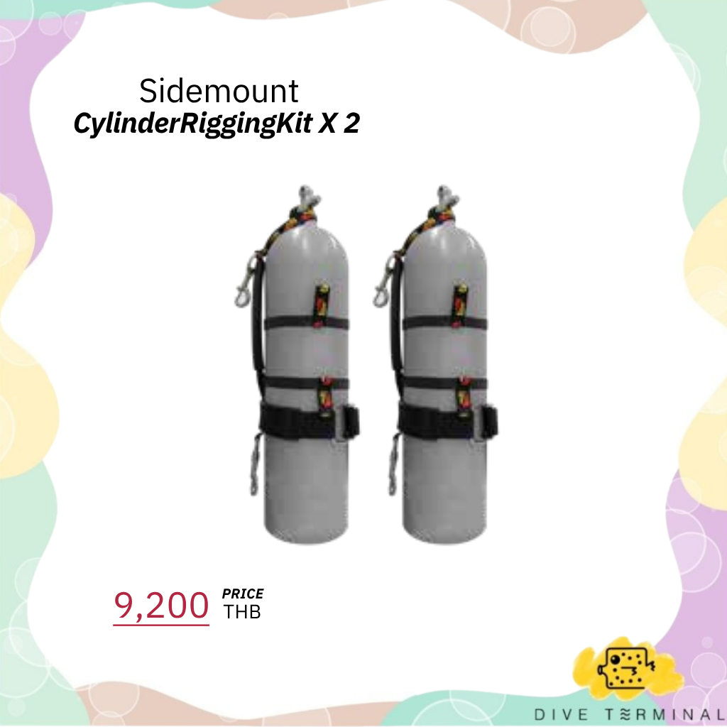 Dive Rite Sidemount Cylinder Rigging Kit X 2