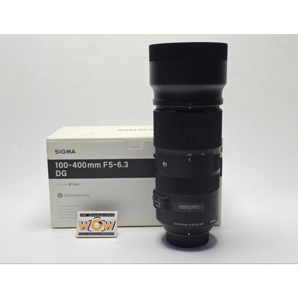 เลนส์ Sigma 100-400mm. For Nikon