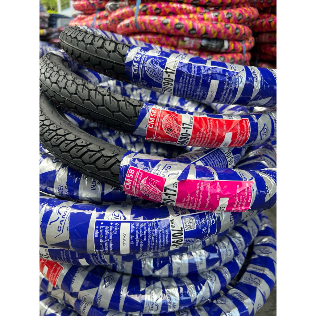 ยางนอก CAMEL แม็กซิ่ง CM58 ขอบ17 แก้มเตี้ยหนึบทนทานต่อการใช้งานยางจักรยานยนต์ - รูปที่ 3