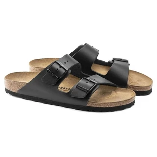 BIRKENSTOCK Arizona Natural Leather รุ่นหนังแท้ - Black