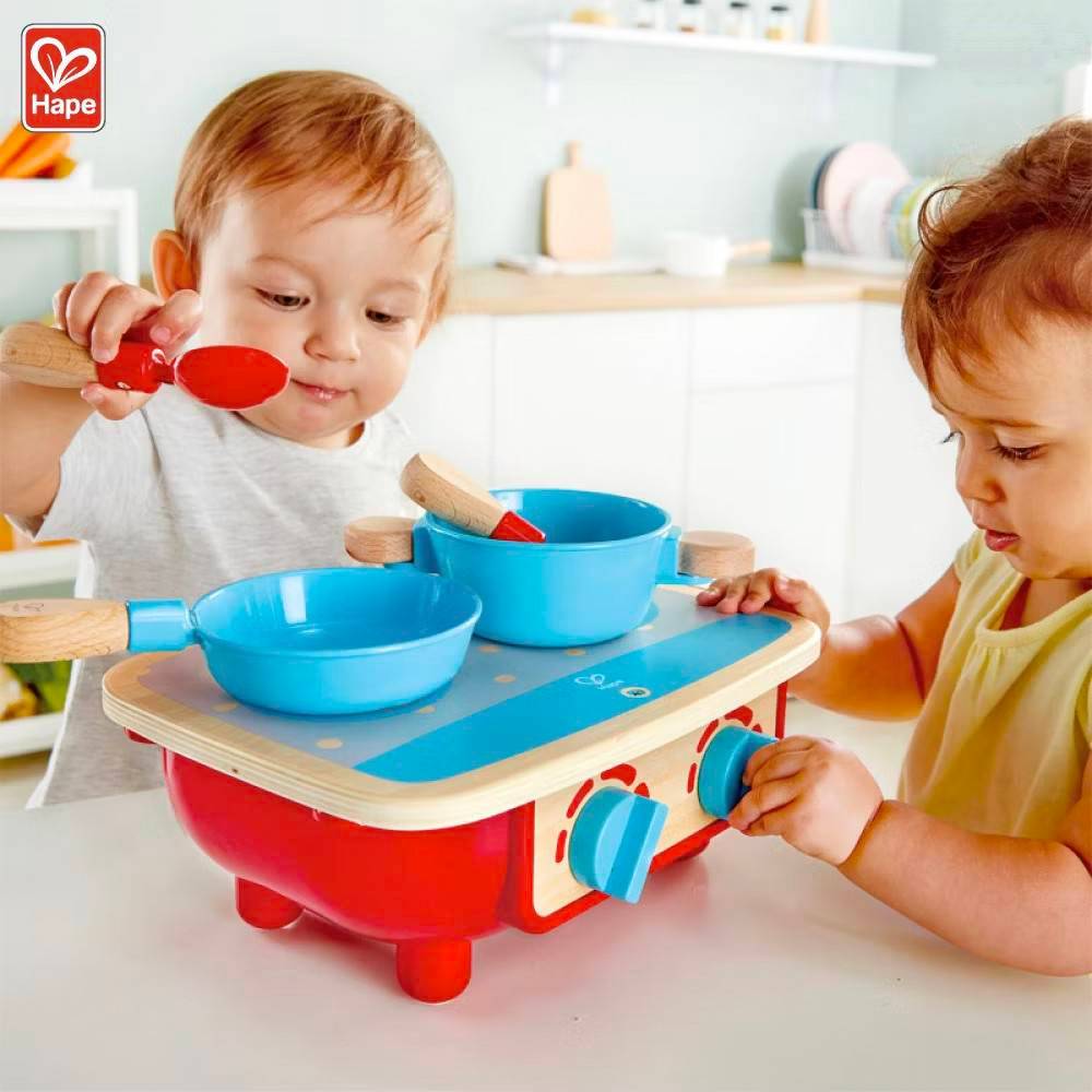 Hape - ชุดครัวสำหรับเด็ก - Toddler Kitchen Set (18M+) - E3170